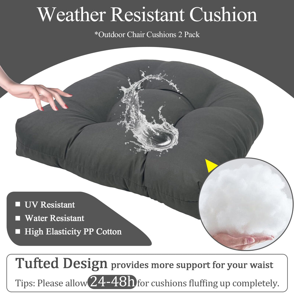 MTMR cushion on patio chair demonstrating improved outdoor comfort