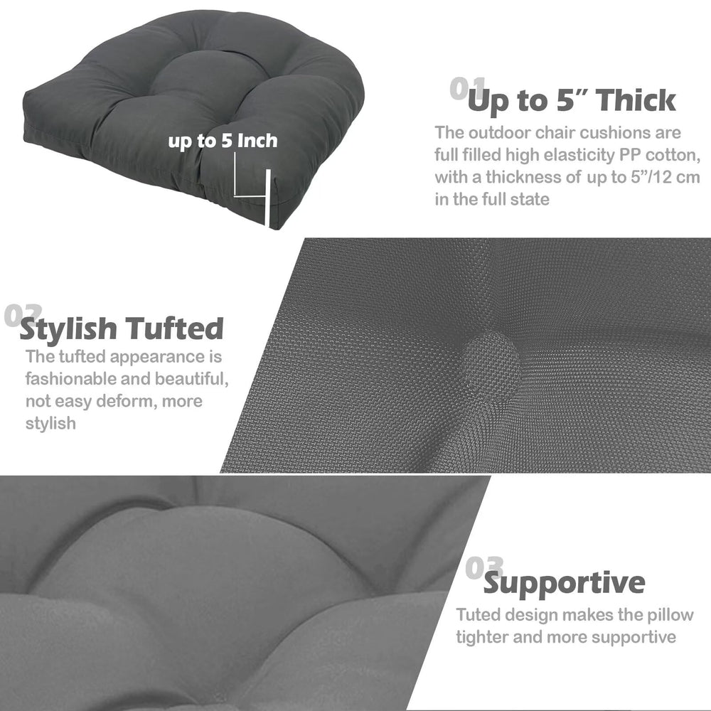 MTMR cushions styled in backyard dining setting boosting patio look