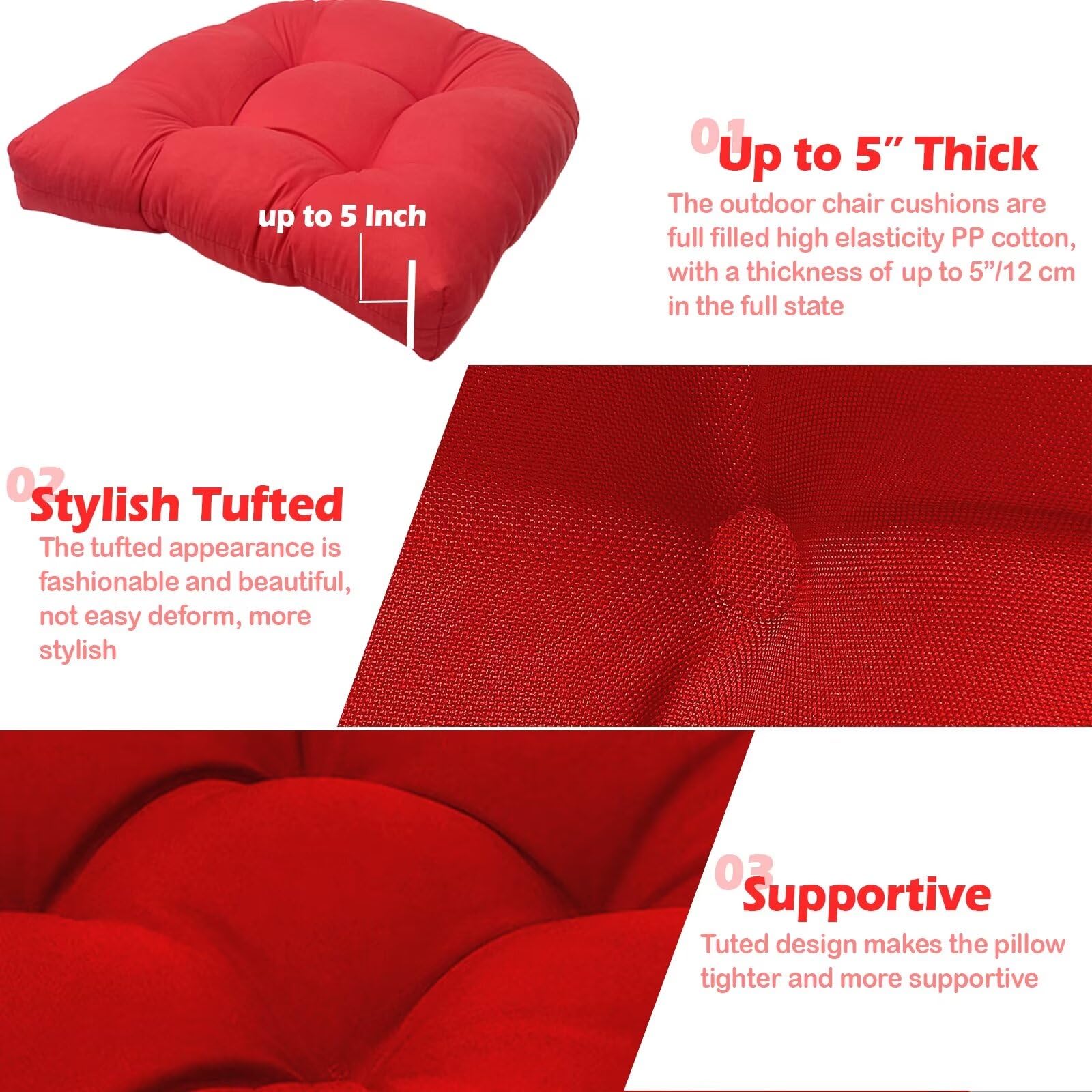 MTMR vacuum-packed cushion unpacking demonstrating quick fluff recovery