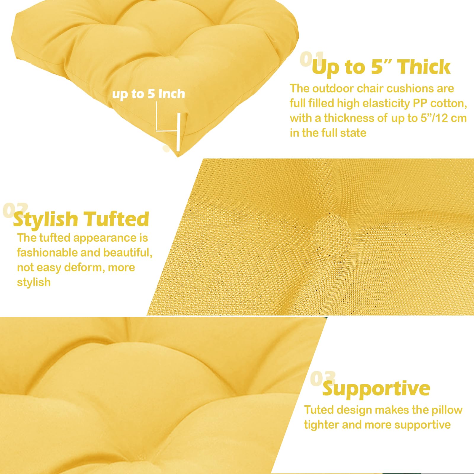 MTMR unpacked cushions being fluffed for restored loft