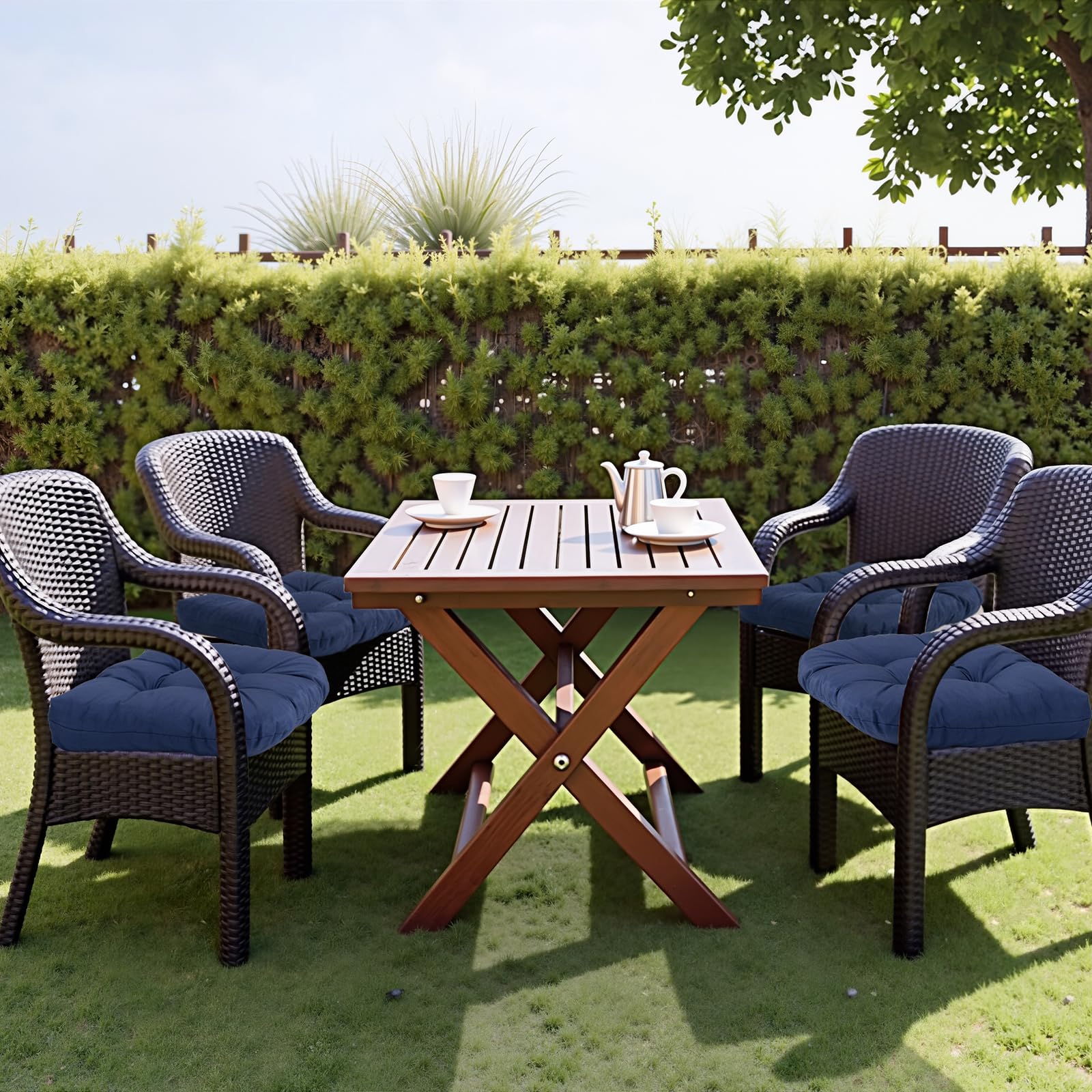 MTMR cushion side profile showing 5-inch thickness for added comfort