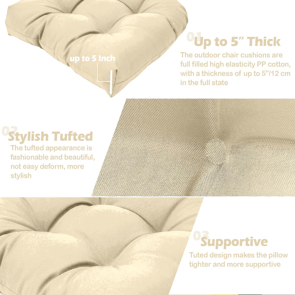MTMR two stacked cushions showing compact size and versatile scale