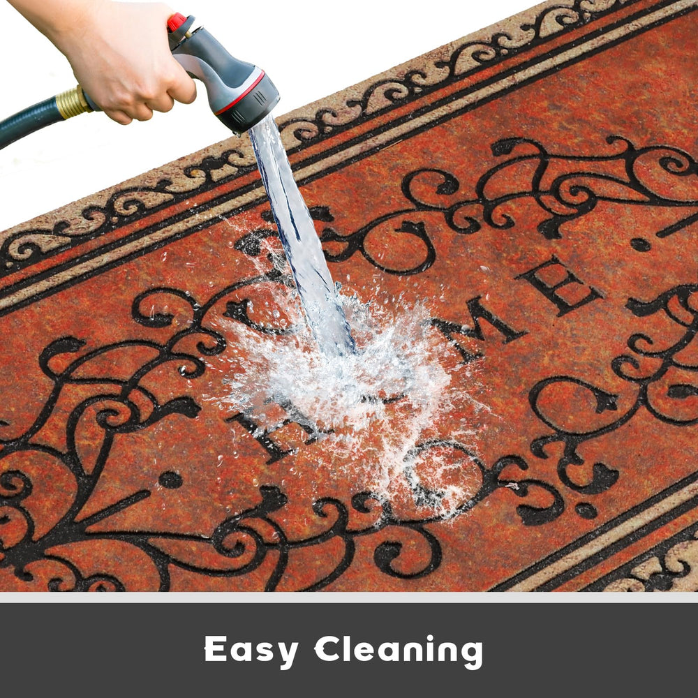 MTOUOCK mat in front door use protecting interior floors from debris