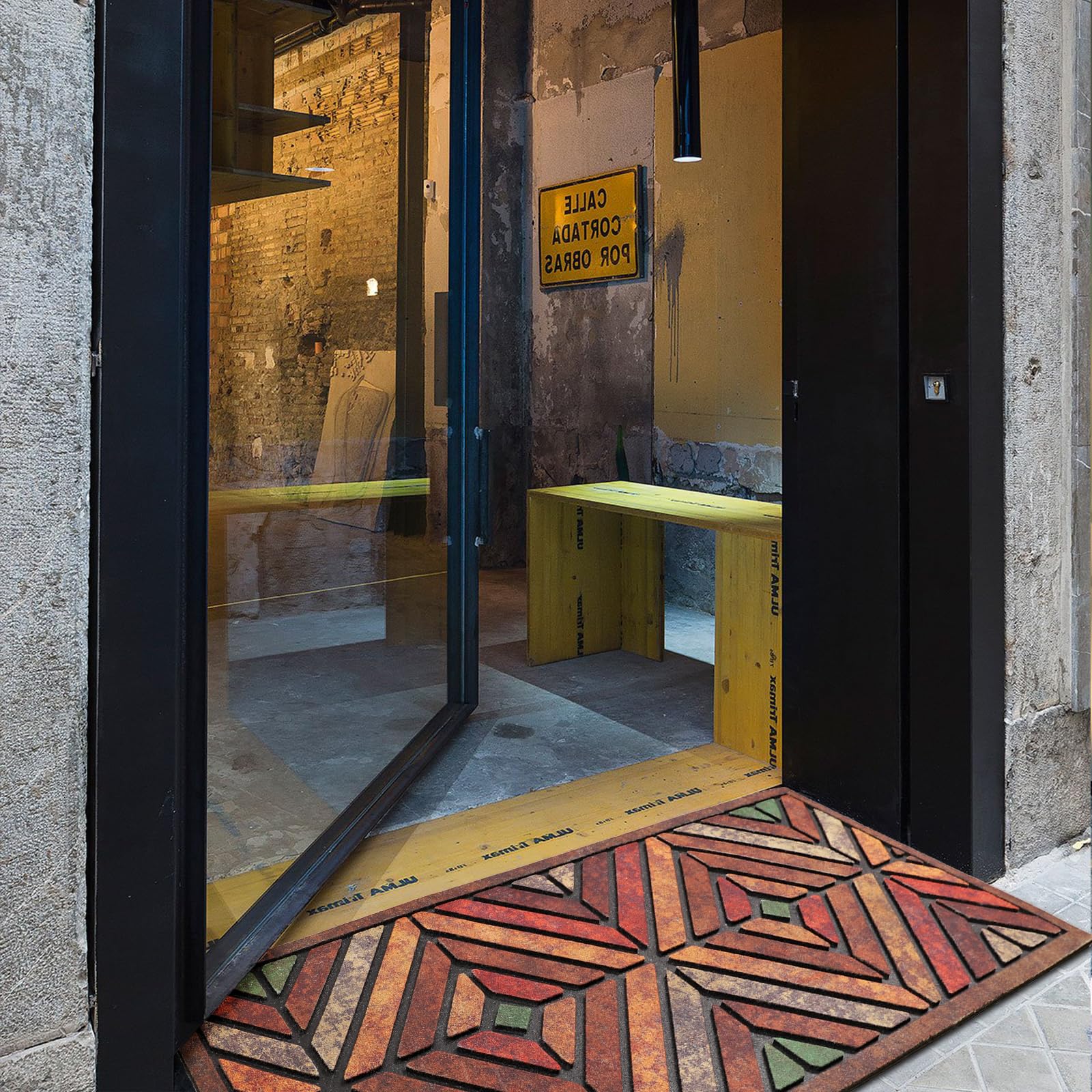MTOUOCK on patio in lifestyle scene showing decorative and durable use