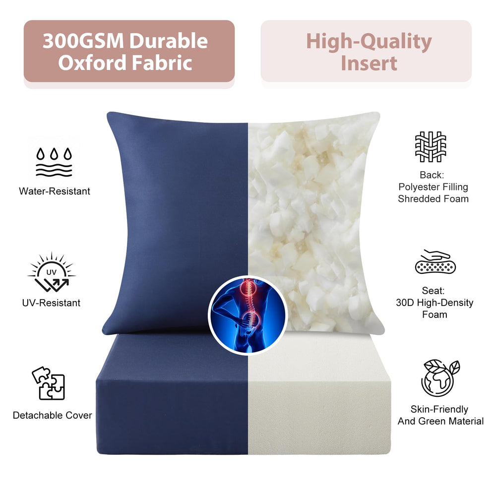 MuaMelop adjustable tie straps securing cushions for stability