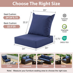 MuaMelop back cushion close-up showing fabric texture and durability