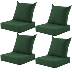 MuaMelop front packaging showing set of four cushions and compact vacuum-sealed benefit