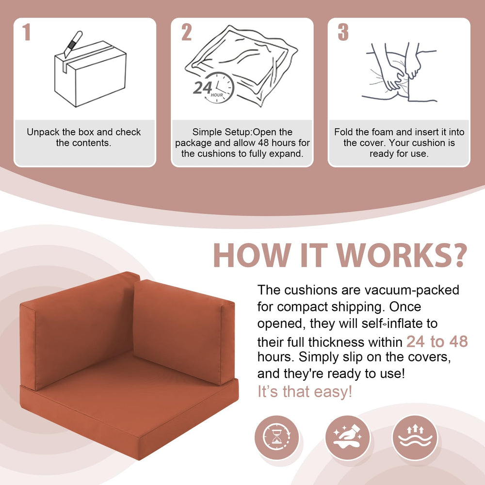 MuaMelop vacuum-compressed packaging showing compact shipping and easy delivery