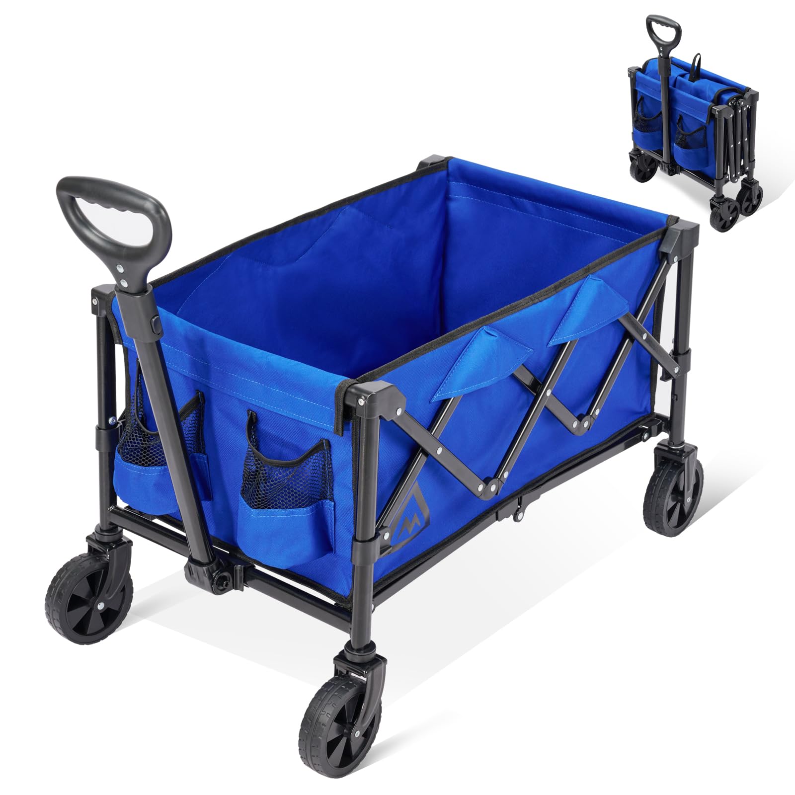 Muarch wagon carrying groceries to show heavy-duty capacity and organized hauling