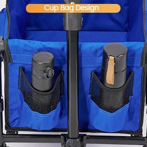 Muarch next to car trunk to illustrate compact storage and travel readiness