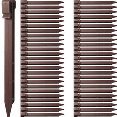 Mudder front packaging showing 60 brown landscape stakes and clear quantity