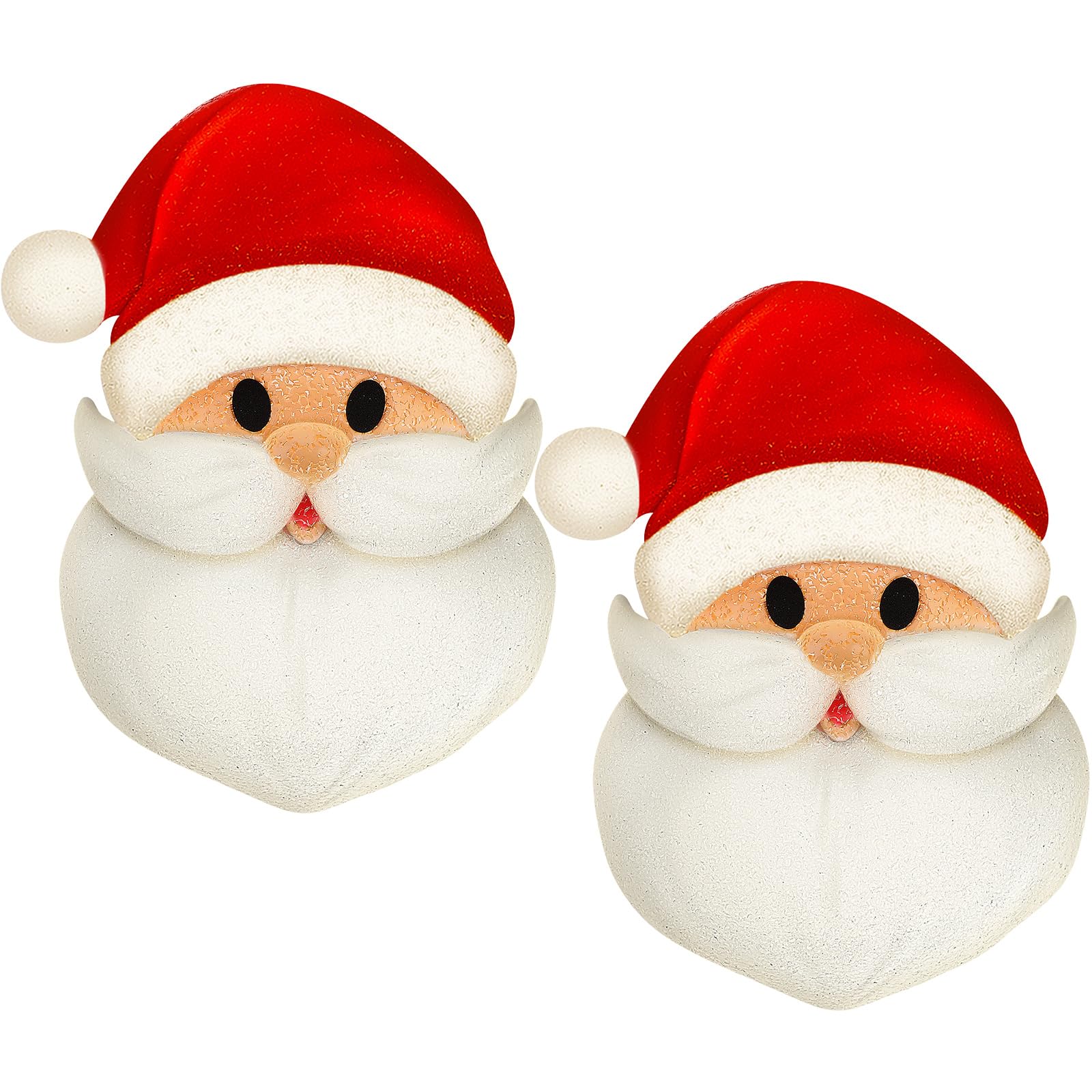 Mudder Santa porch light front view showing cheerful design and instant curb appeal