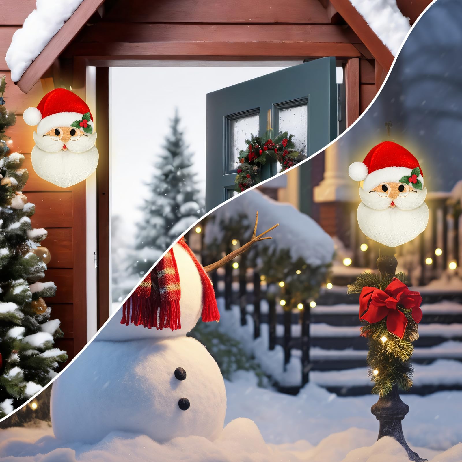 Mudder Santa next to ruler showing size and fit for common fixtures