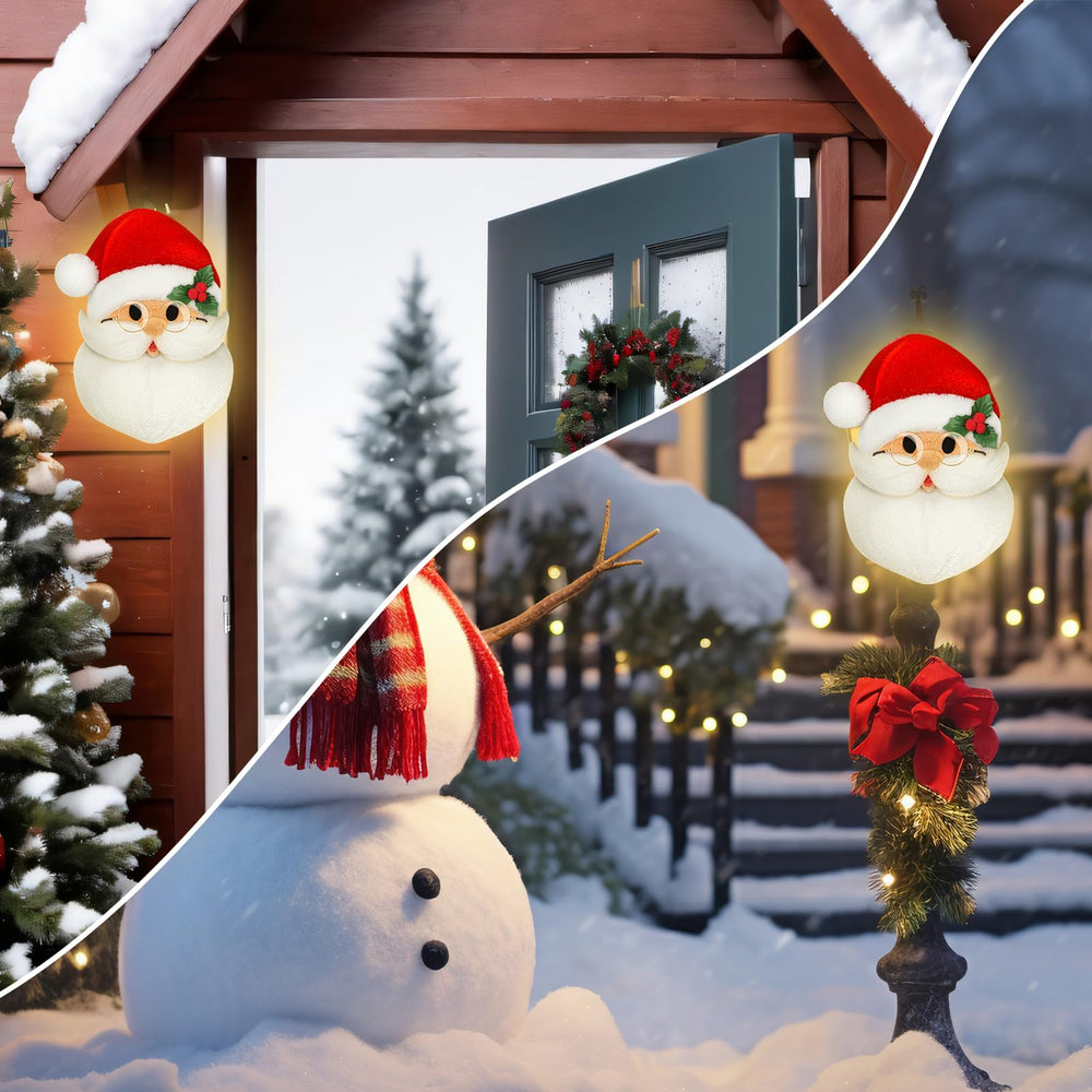 Mudder Santa next to ruler showing size and fit for common fixtures