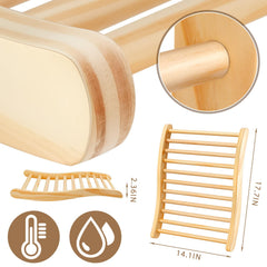 Mudder wood grain close-up highlighting hemlock texture and heat resistance