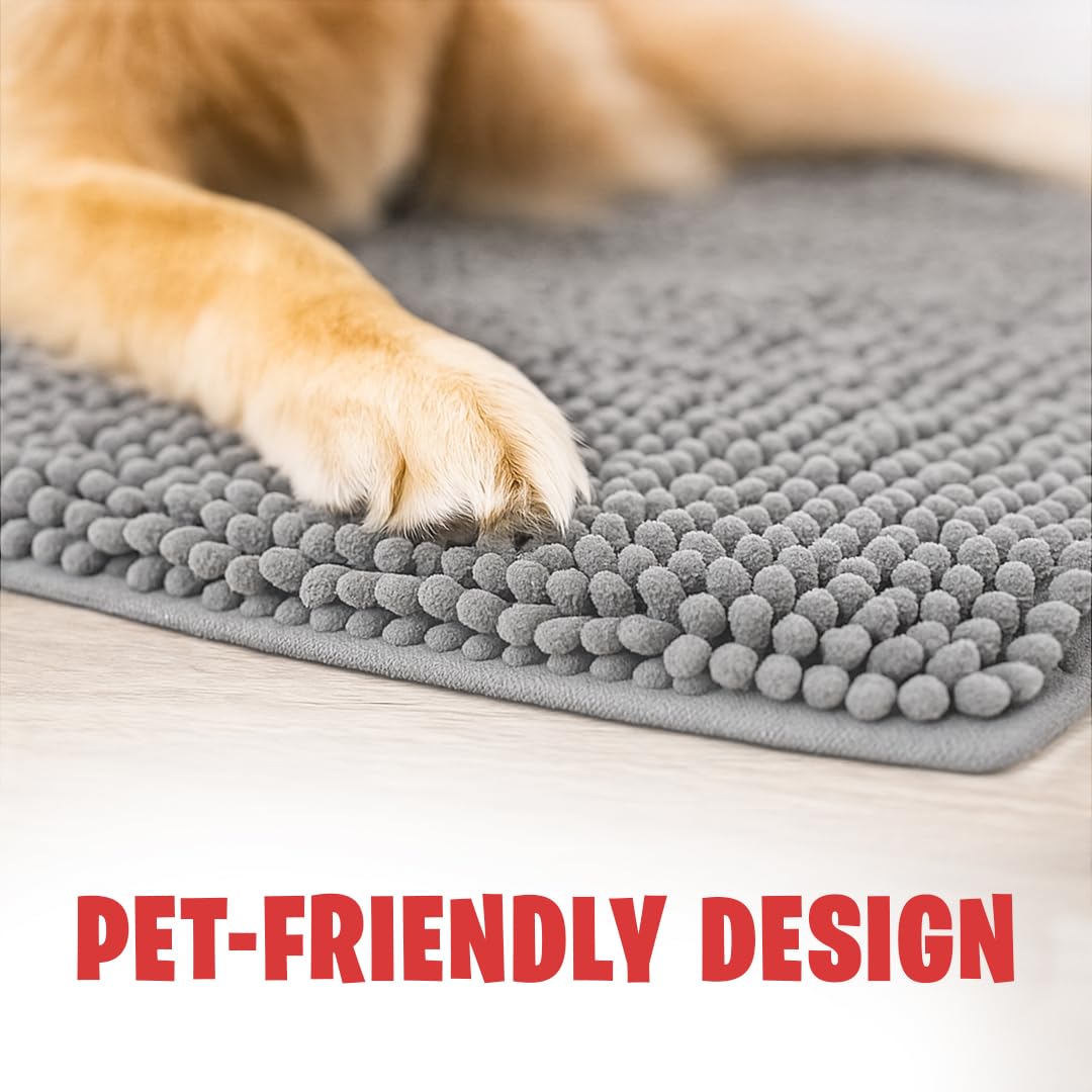 MUDGUARD MAT underside showing TPE non-slip backing for floor grip and safety