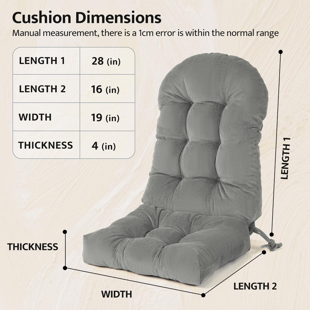 mudilun cushion on a rocking chair in living room for cozy seating