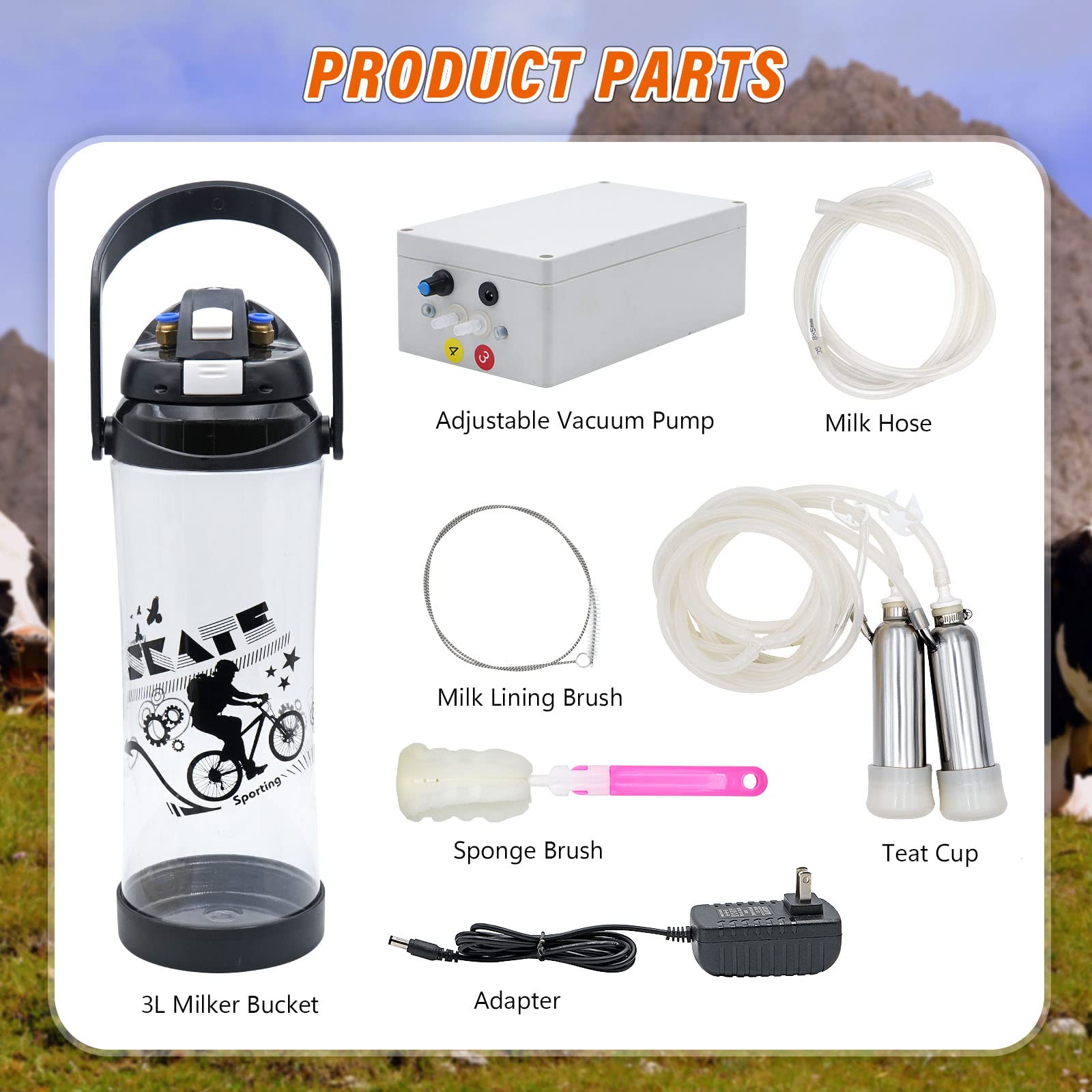 MUDUOBAN control panel and accessories showing simple operation benefit