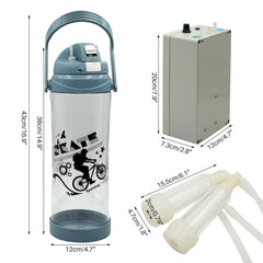 MUDUOBAN vacuum pump detail highlighting adjustable speed control for gentle milking