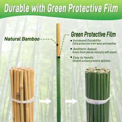 Mulctun close-up of bamboo grain with smooth finish benefit