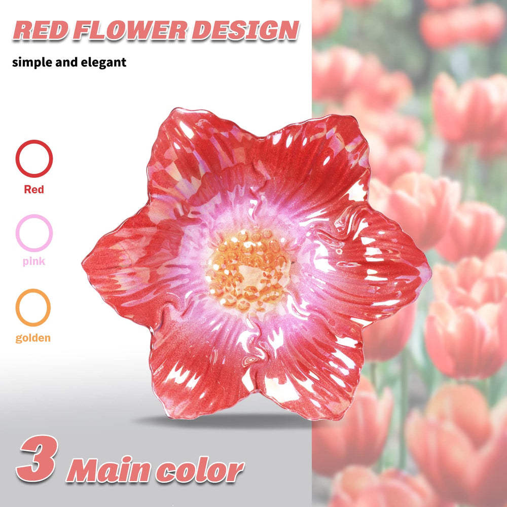 MUMTOP bird bath staged in garden next to plants showing decorative appeal