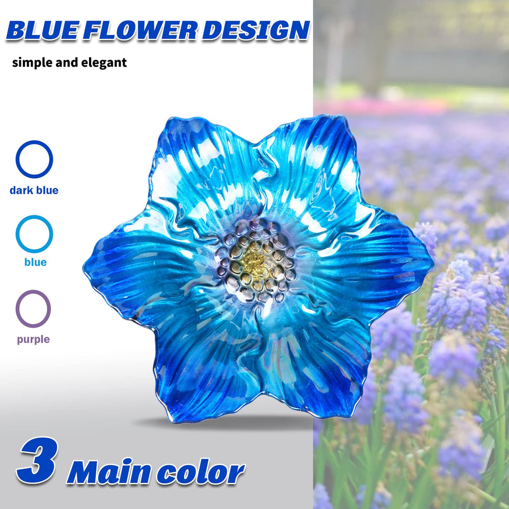 MUMTOP lifestyle patio setting adding color and wildlife-friendly decor