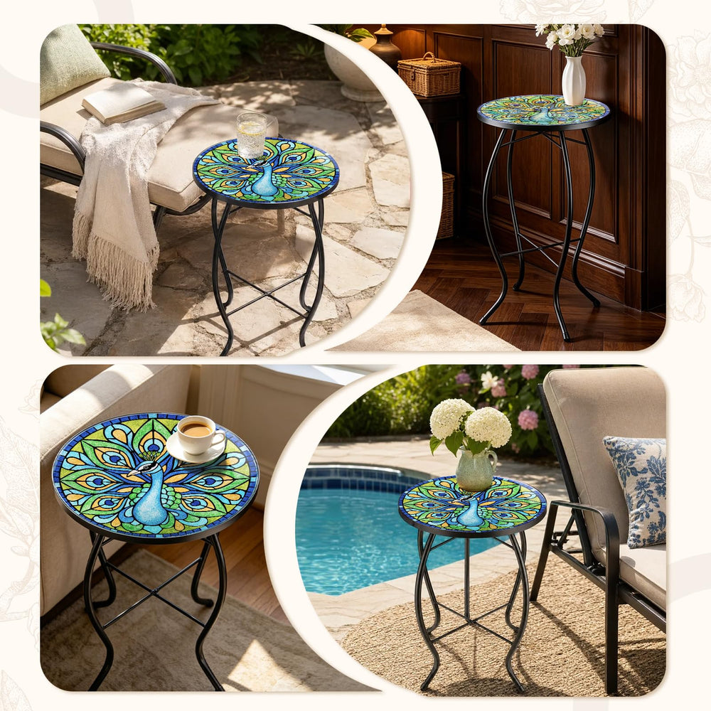 MUMTOP as plant stand on balcony creating stylish greenery display