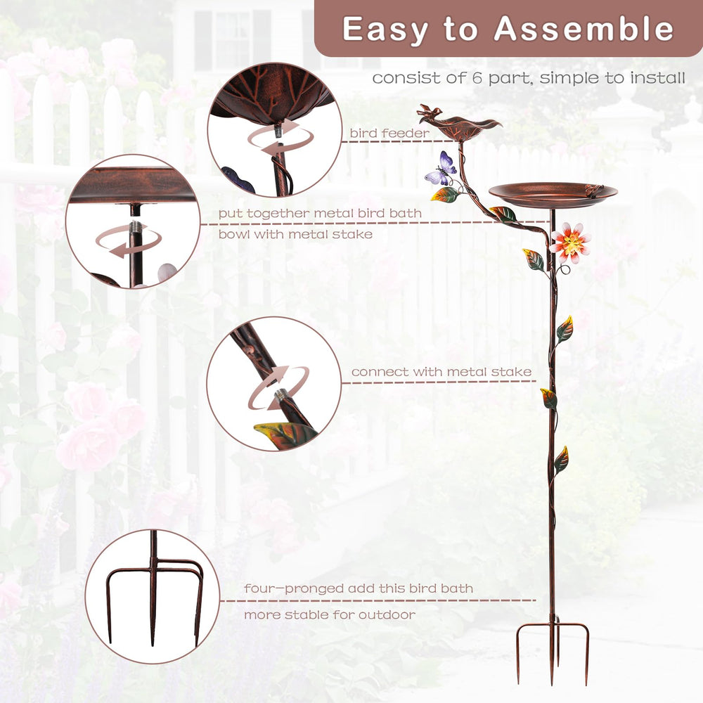 MUMTOP height comparison beside a planter illustrating scale and visibility benefit