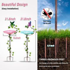 MUMTOP metal stake detail showing rust-resistant finish for long-lasting outdoor use