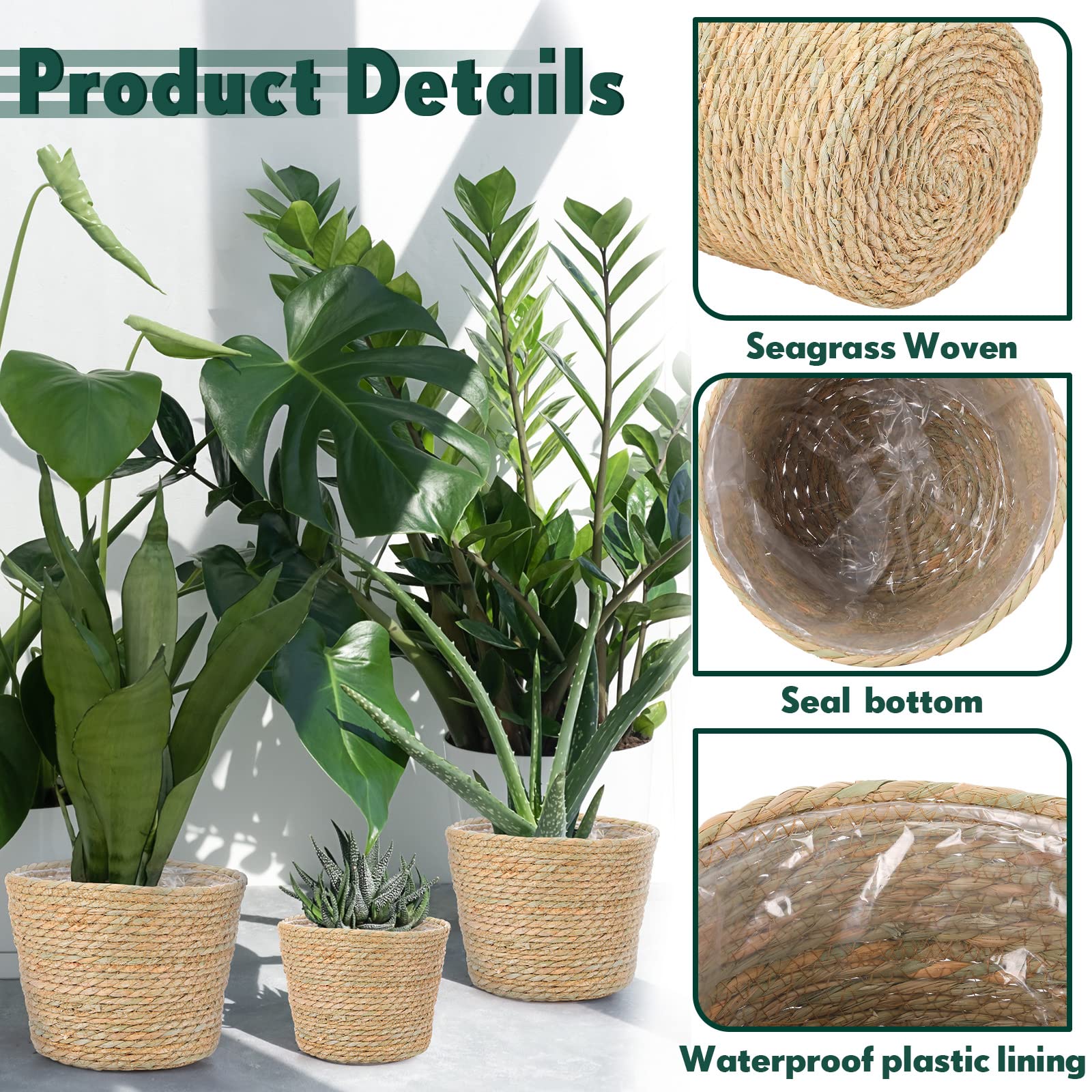 Mumufy medium basket side profile highlighting sturdy weave and shape stability