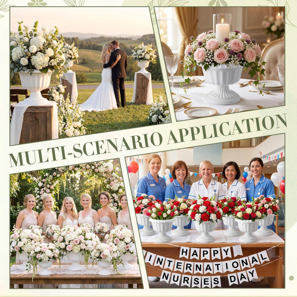 Mumufy styled as a wedding centerpiece illustrating instant event-ready decor