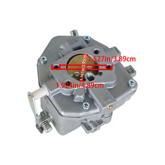 munirater close-up of throttle body detailing smooth bore for improved mixture