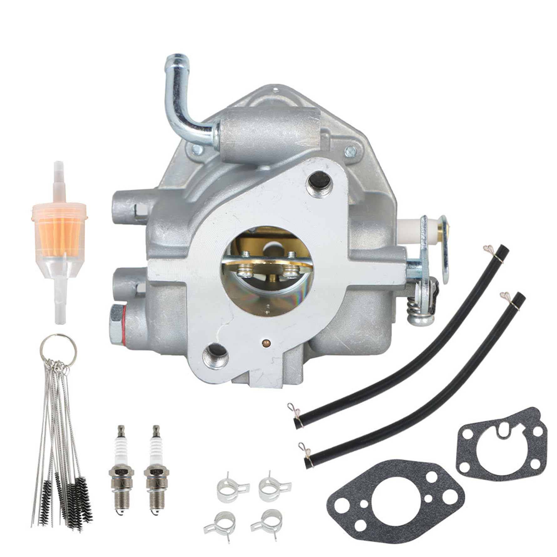 munirater front view of carburetor showing mounting flanges and benefit of easy fit