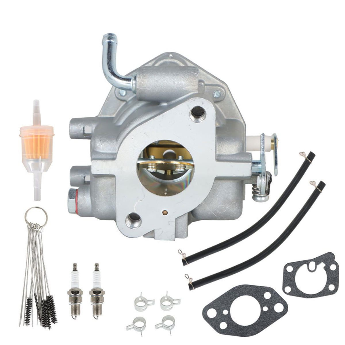 munirater front view of carburetor showing mounting flanges and benefit of easy fit