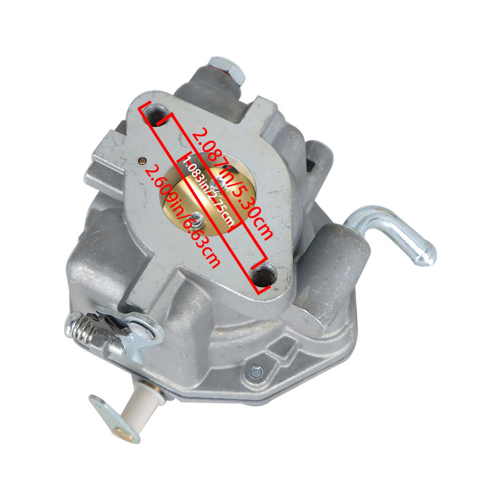 munirater carburetor installed on Vanguard engine demonstrating correct fit