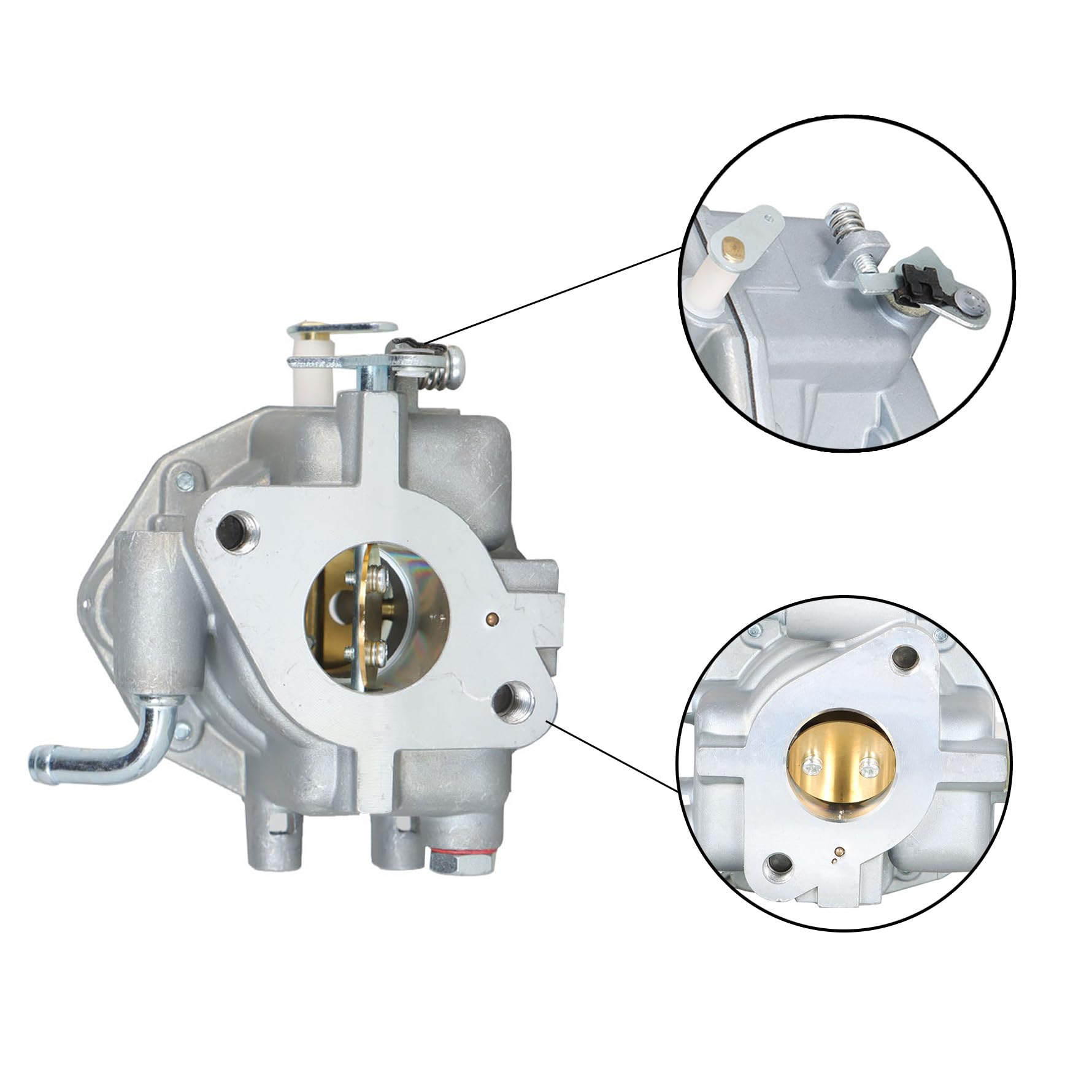 munirater carburetor beside wrench showing compact size for easy handling