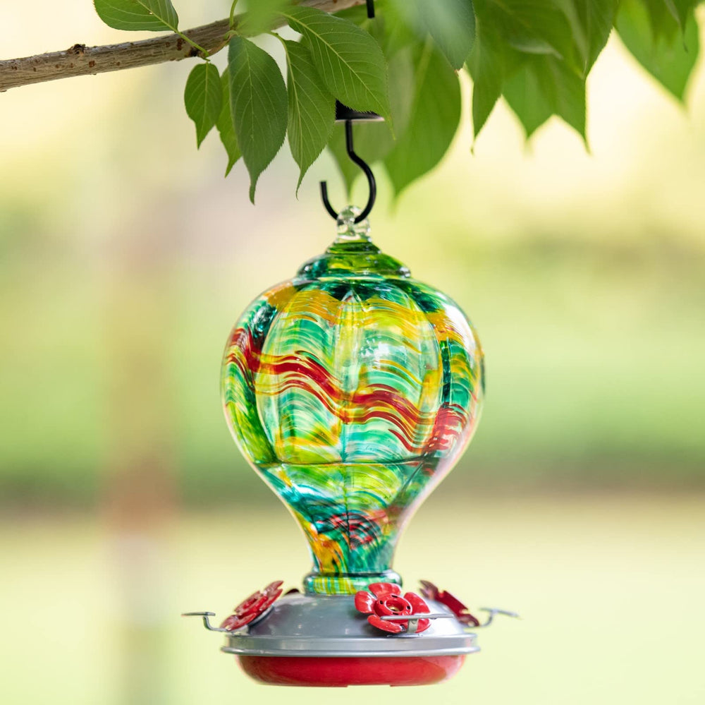 Muse Garden close-up of handblown glass bubbles highlighting unique craftsmanship and charm