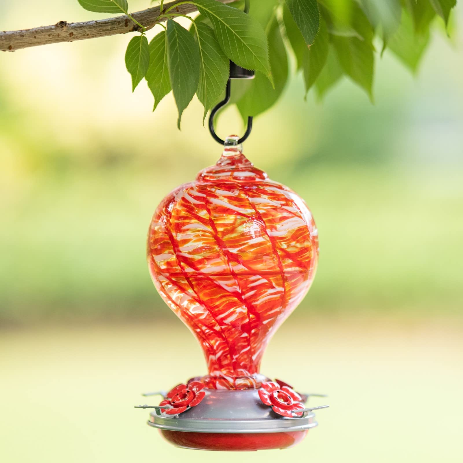 Muse Garden close-up of blown glass texture highlighting unique handcrafted bubbles