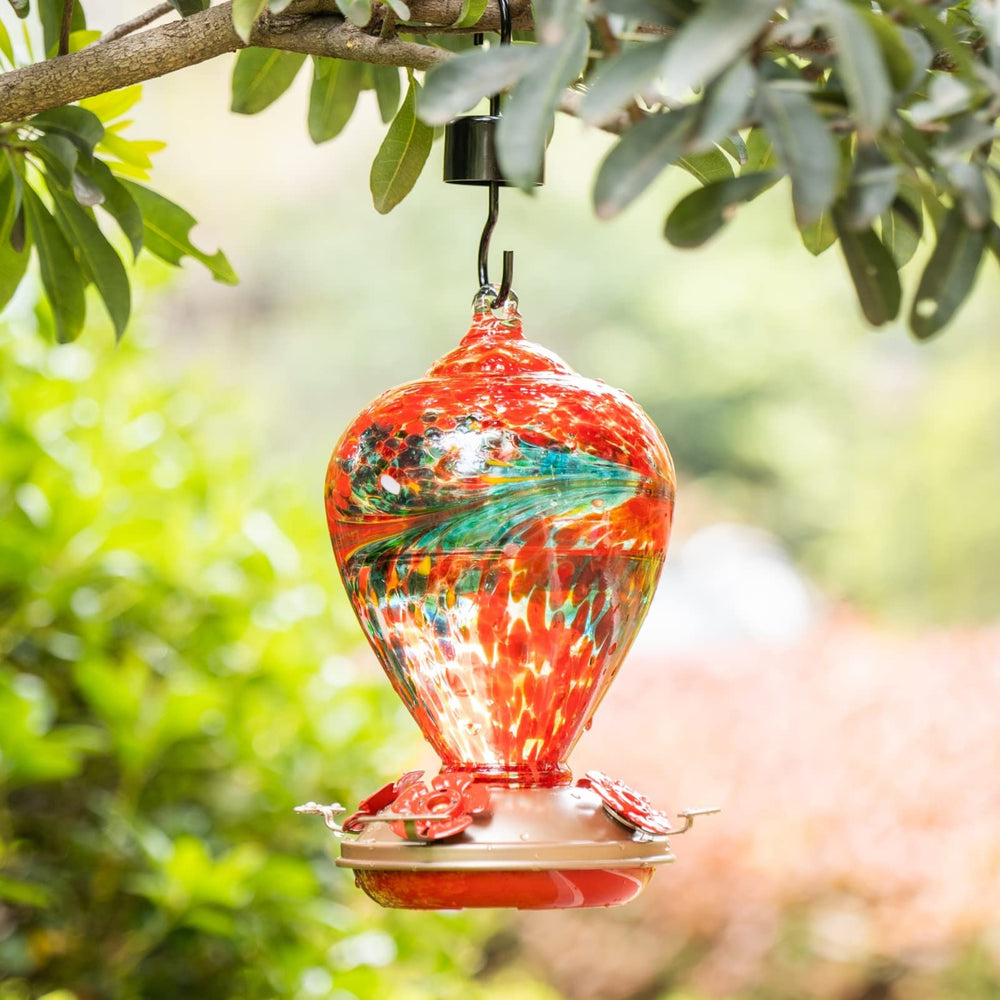 Muse Garden close-up of blown glass bubbles highlighting handmade charm