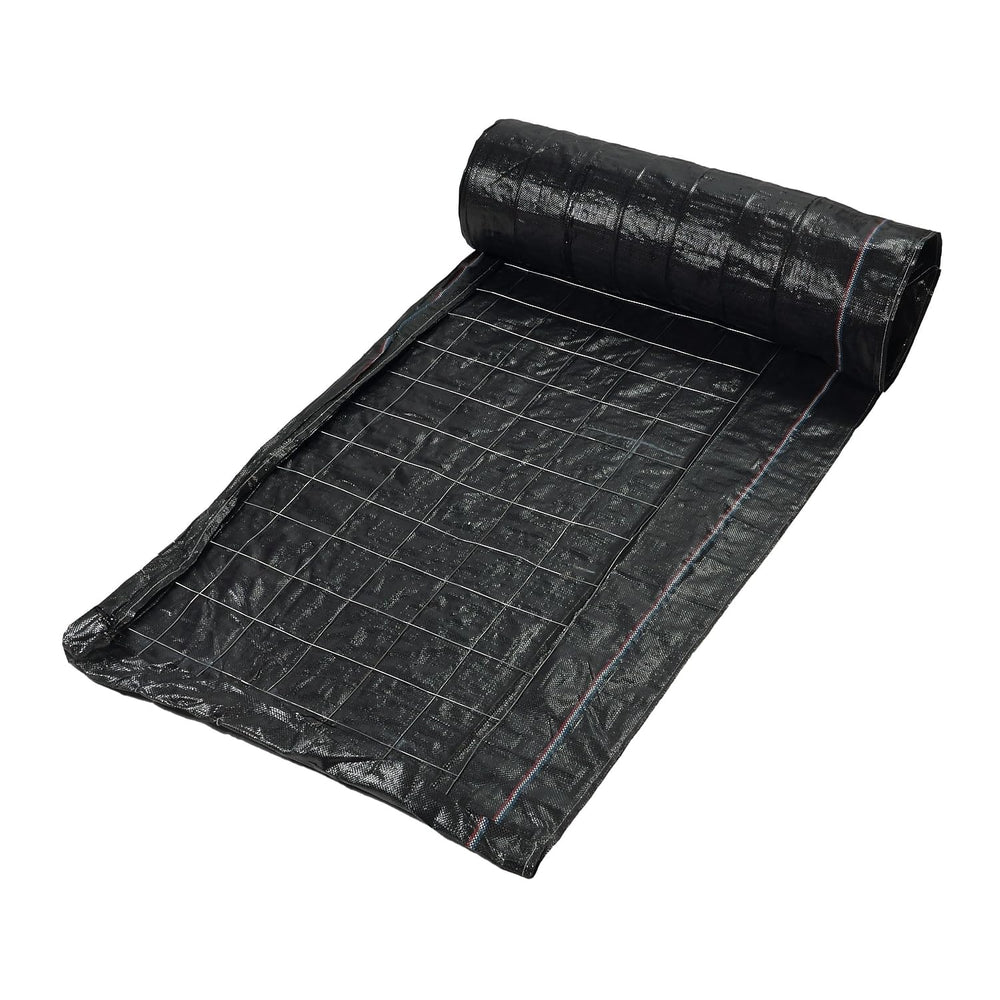 Mutual Industries front view of silt fence roll showing fabric and wire, durable site protection