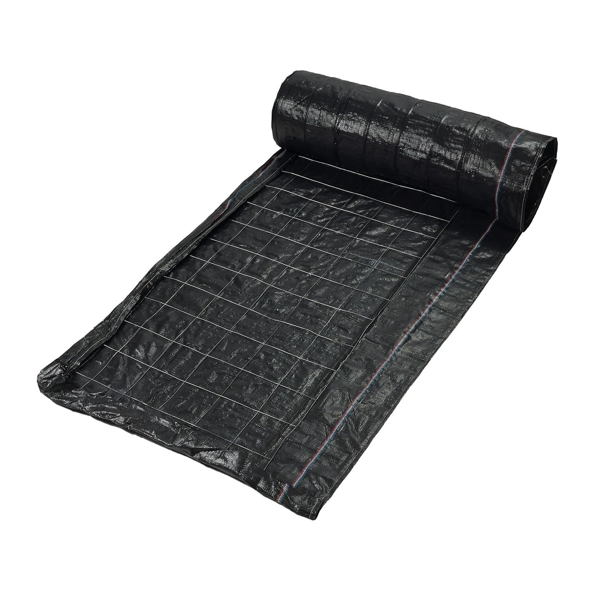 Mutual Industries front view of silt fence roll showing fabric and wire, durable site protection