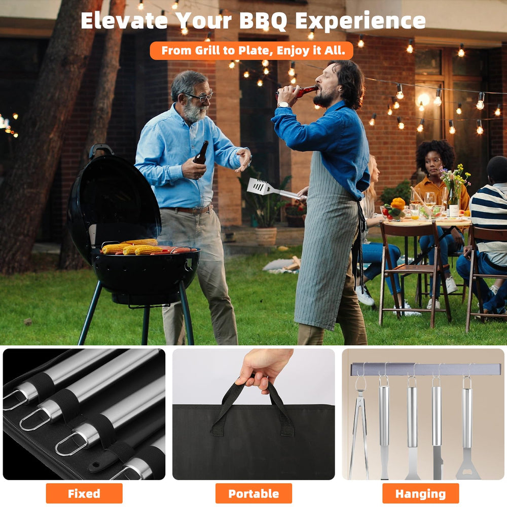 MUYFIO heat-resistant glove gripping tongs to protect hand from high grill heat