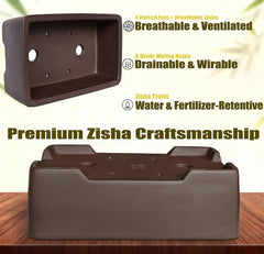 MUZHI drainage holes detail highlighting dual large holes and wiring openings