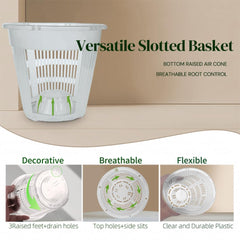 MUZHI clear drip tray and bottom drainage view protecting surfaces from water