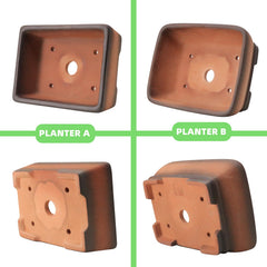 MUZHI side view showing five drainage holes and raised feet to improve drainage and airflow