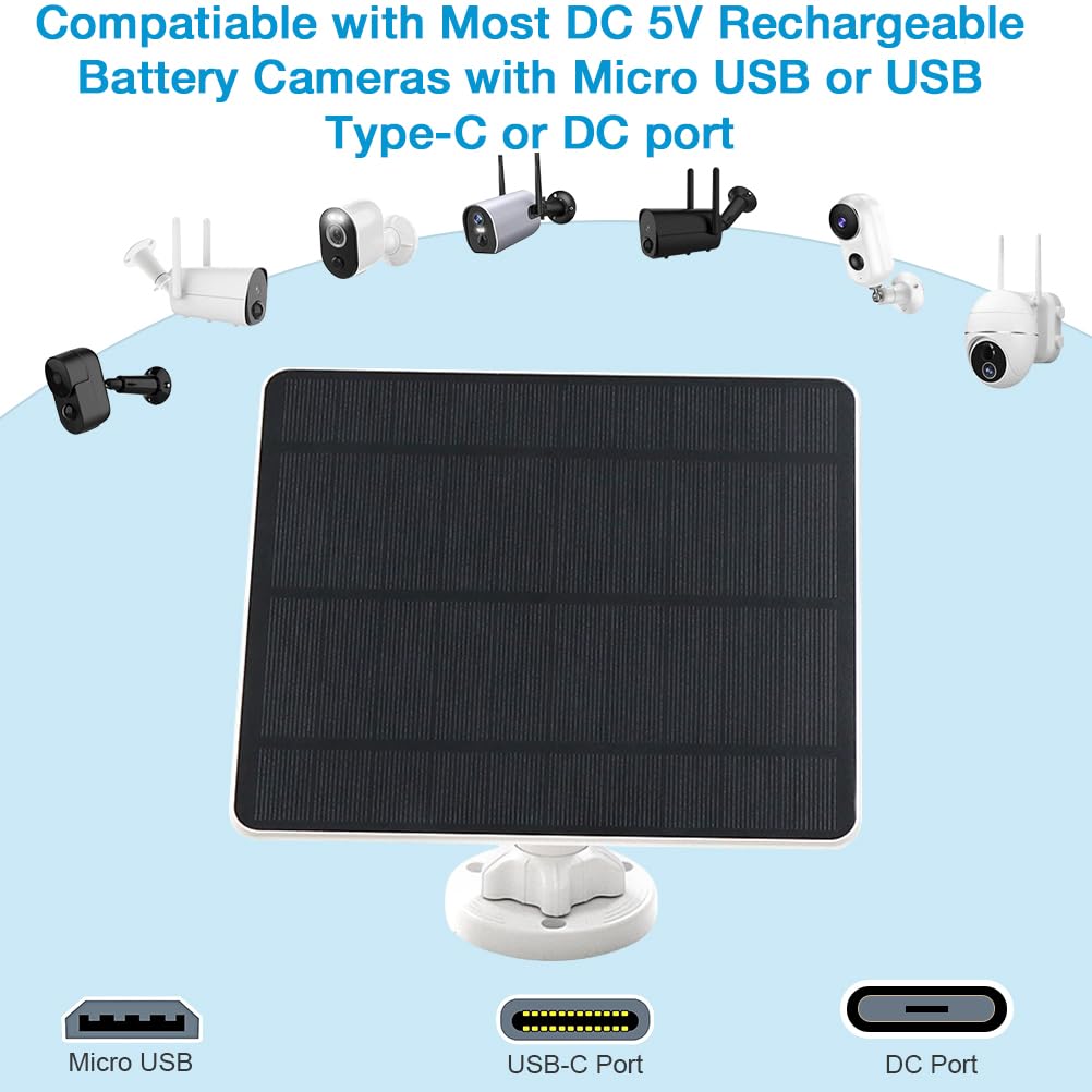 MUZUZZI panel cable and three connectors displayed for versatile camera compatibility and convenience
