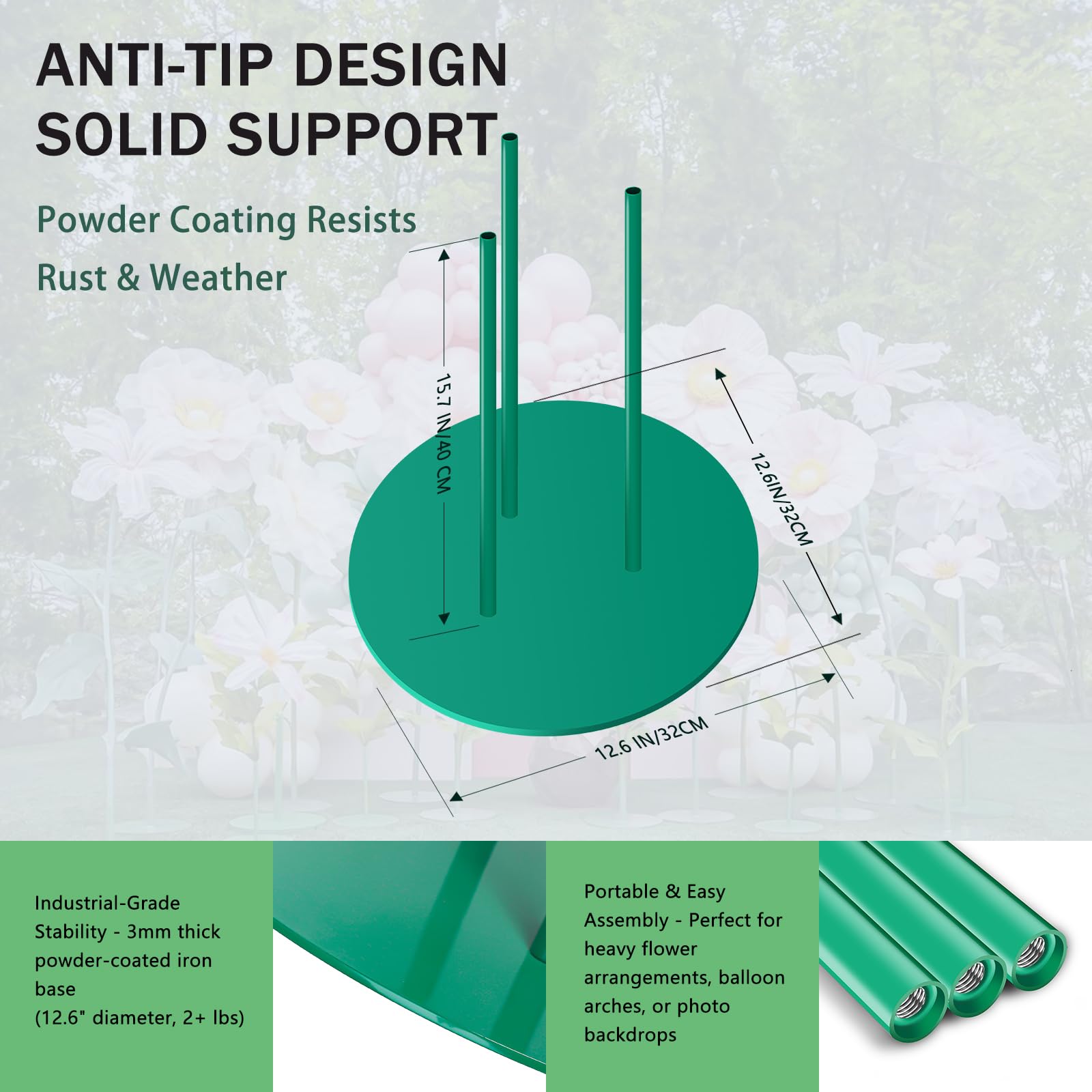 Mverse flexible aluminum pipe detail illustrating bendability and shape retention