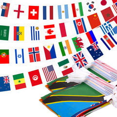 MVPRING front packaging of 200 countries flags, ready to decorate