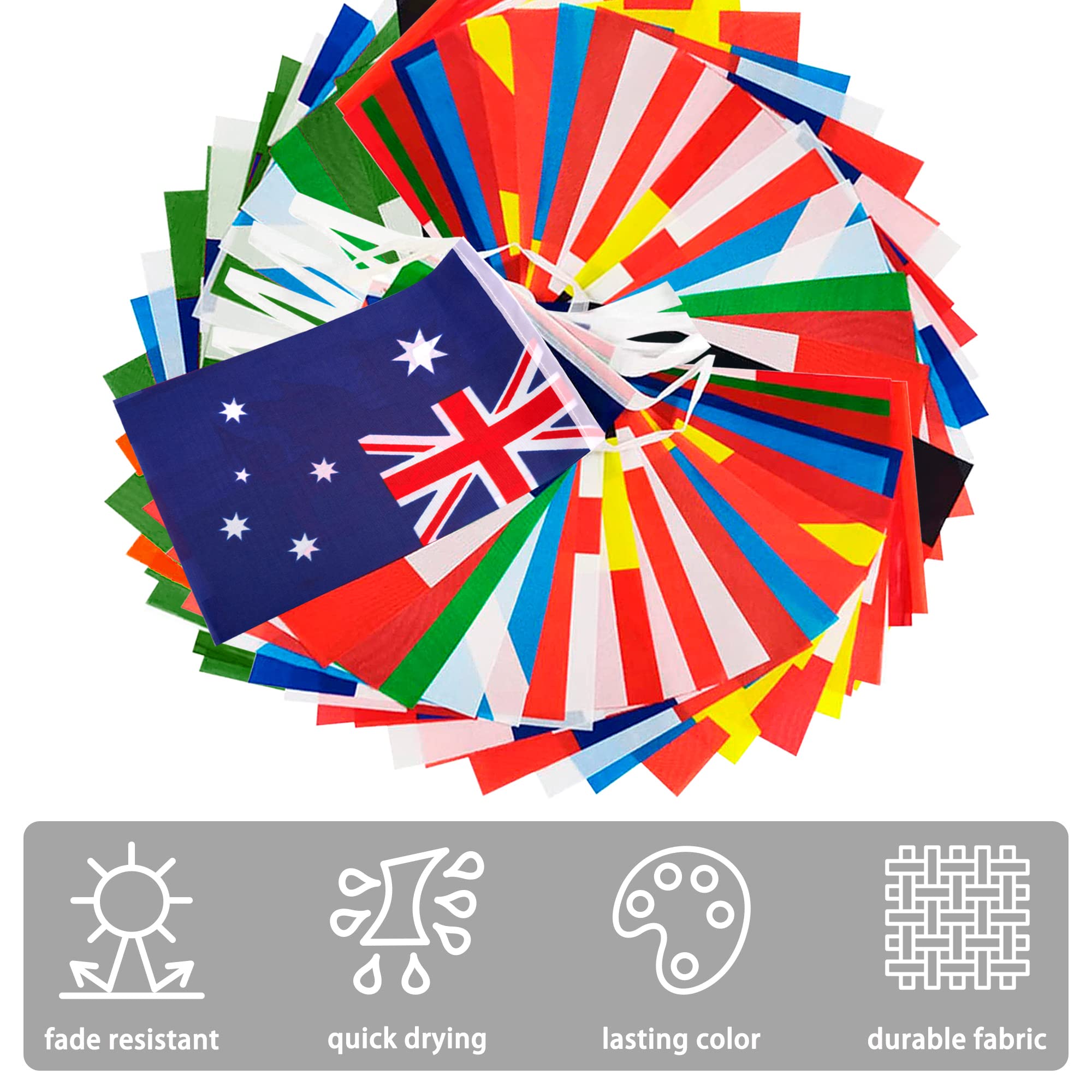 MVPRING flags hung in stadium, adding global atmosphere to event