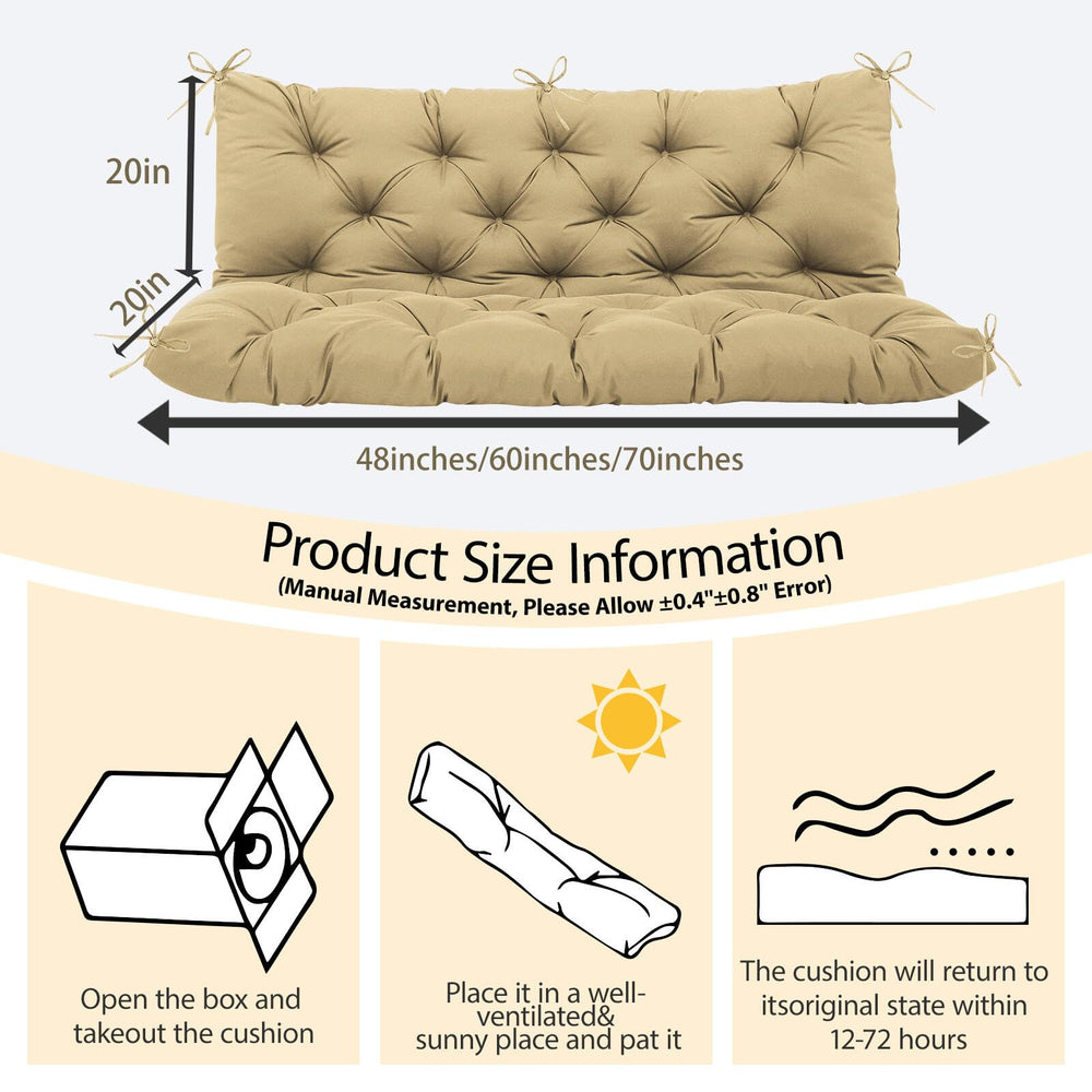 MVRFN cushion next to ruler for scale showing accurate 60×40×5 inch dimensions